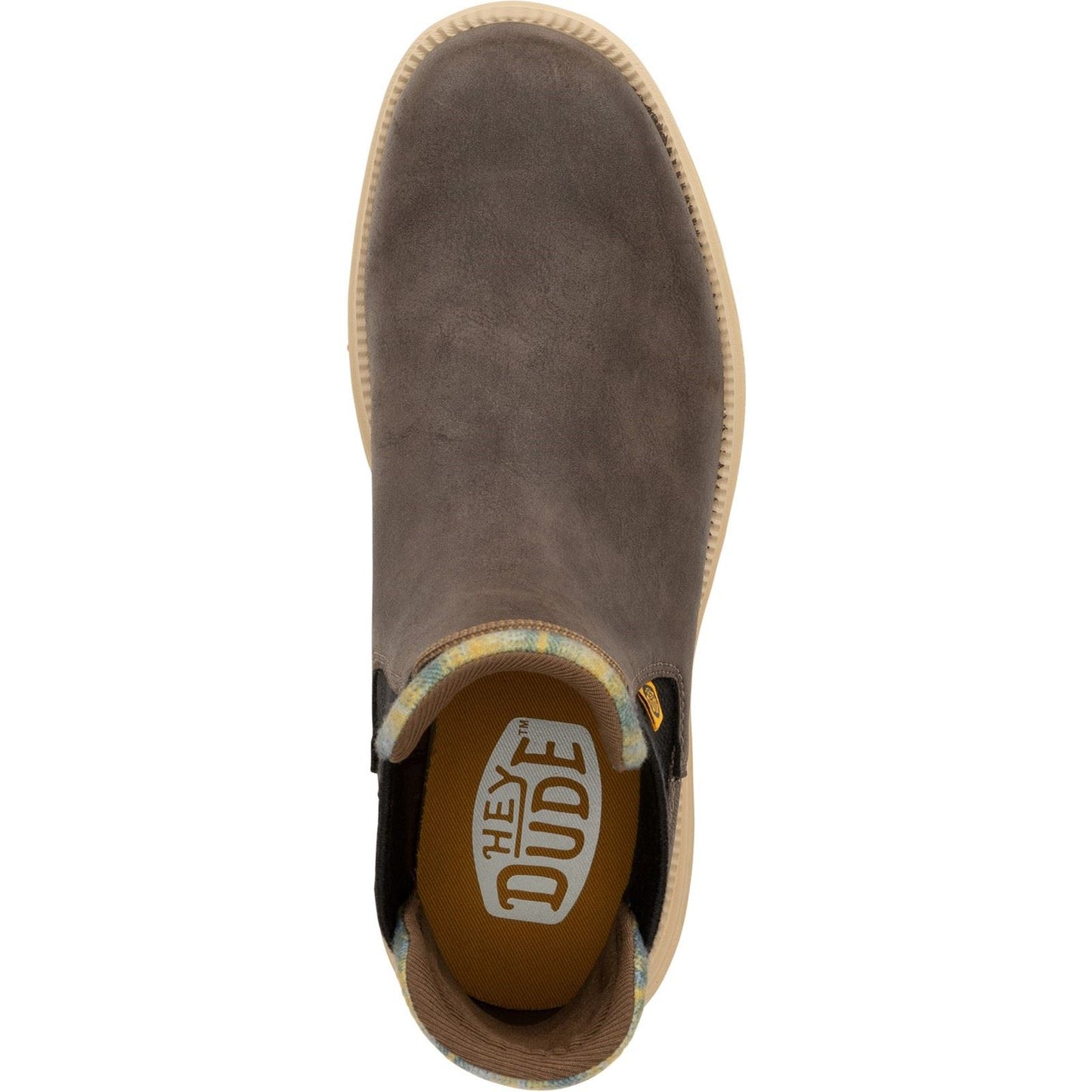 HEYDUDE Men's Branson Classic Boots in Desert Brown