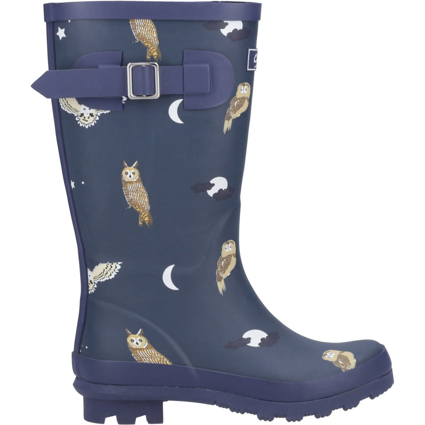 Cotswold Woodland JNR Rubber Girls's Owls Wellington Boots