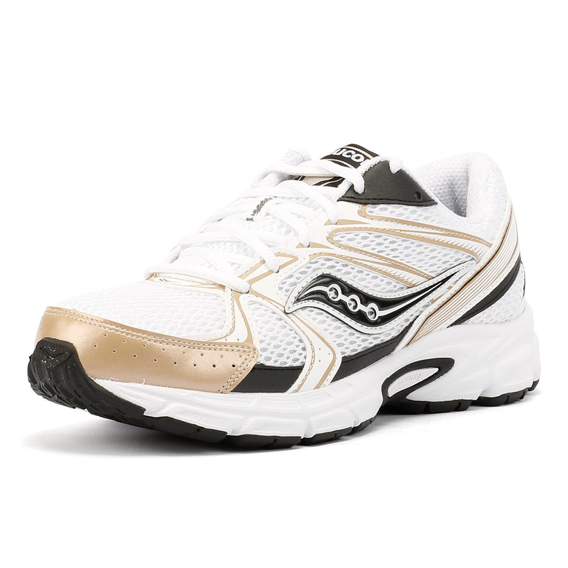 Saucony - S70812-18 UNISEX RIDE MILLENIUM WHITE/GOLD/BLACK