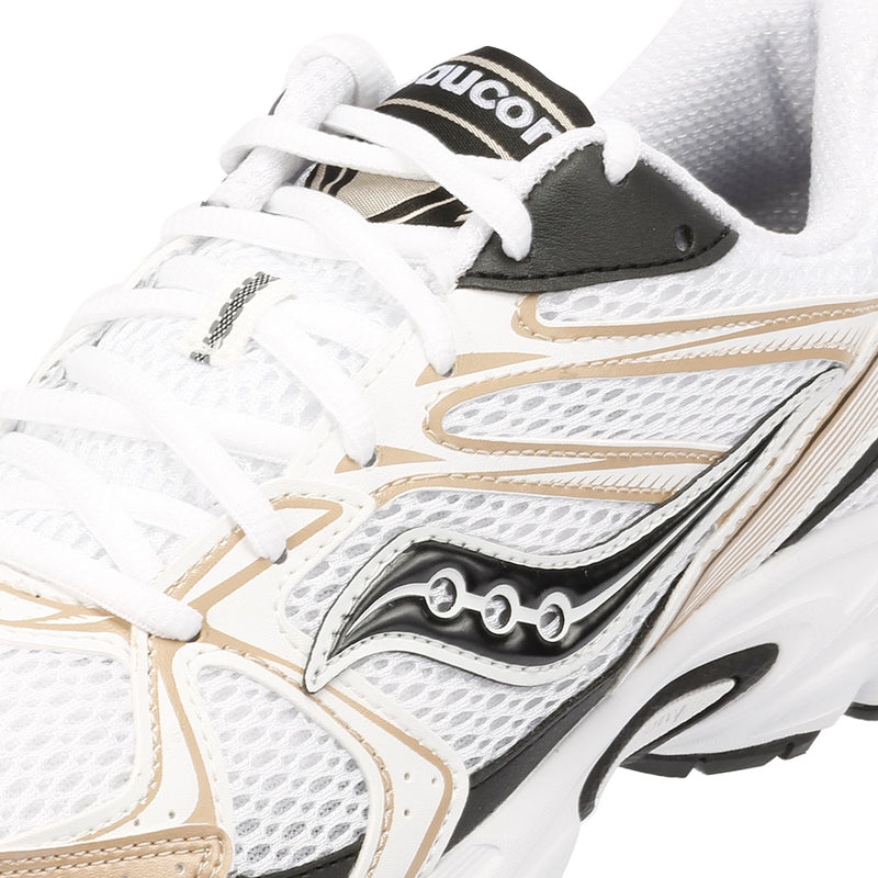 Saucony - S70812-18 UNISEX RIDE MILLENIUM WHITE/GOLD/BLACK