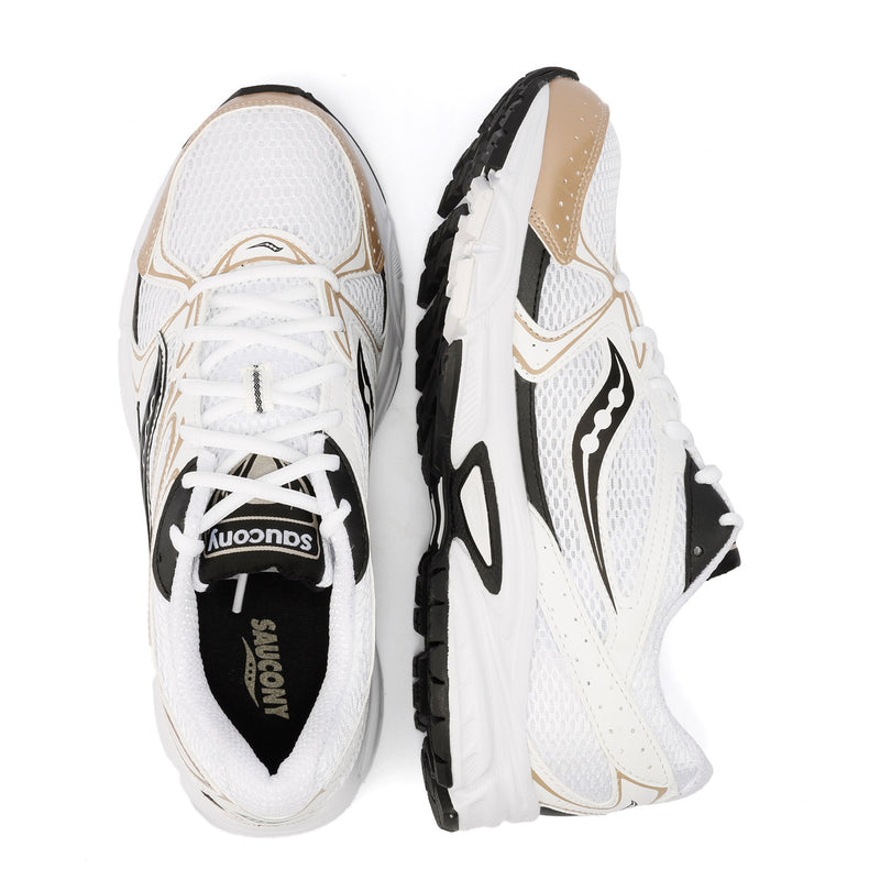 Saucony - S70812-18 UNISEX RIDE MILLENIUM WHITE/GOLD/BLACK