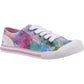 Rocket Dog Women's Rocket Dog Jazzin Candy Tie Dye Sneaker in Pink/Multi