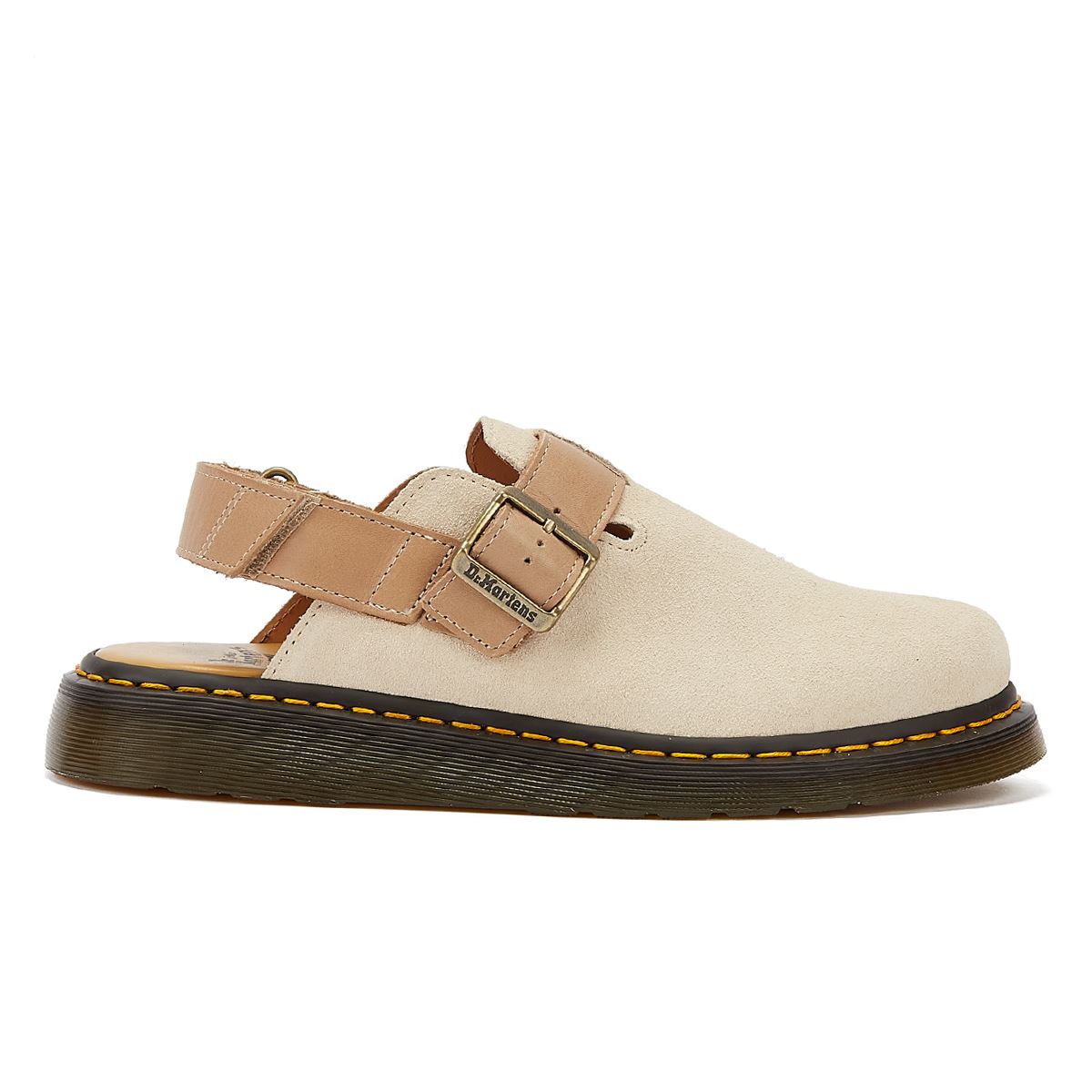 Dr. Martens Jorge 2 Beige Suede/Leather Beige Sandals
