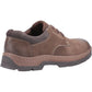 Cotswold Men's Thickwood Burnished Leather Casual Shoe in Brown