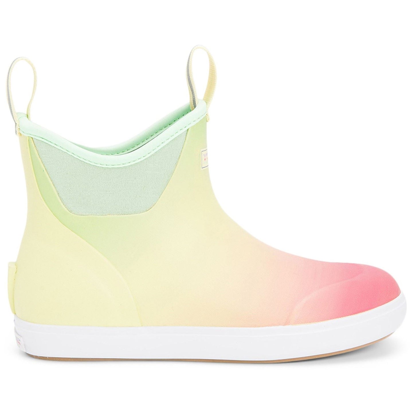 Xtratuf Women's Ankle Deck Boot in Yellow Aurora