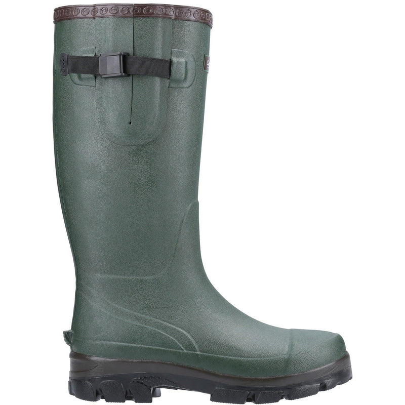 Cotswold model Grange Buckle Fastening Wellington Boot Male in Green