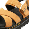 Dr. Martens Voss II EH Suede Women's Rich Tan Sandals