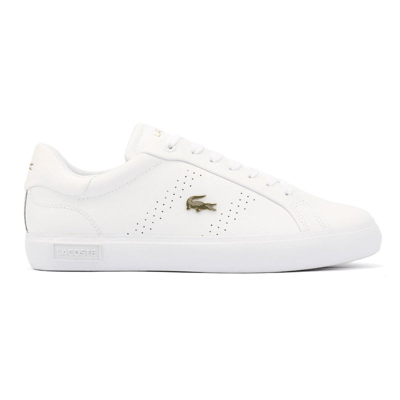 Lacoste Powercourt 2.0 Leather Women's White Trainers