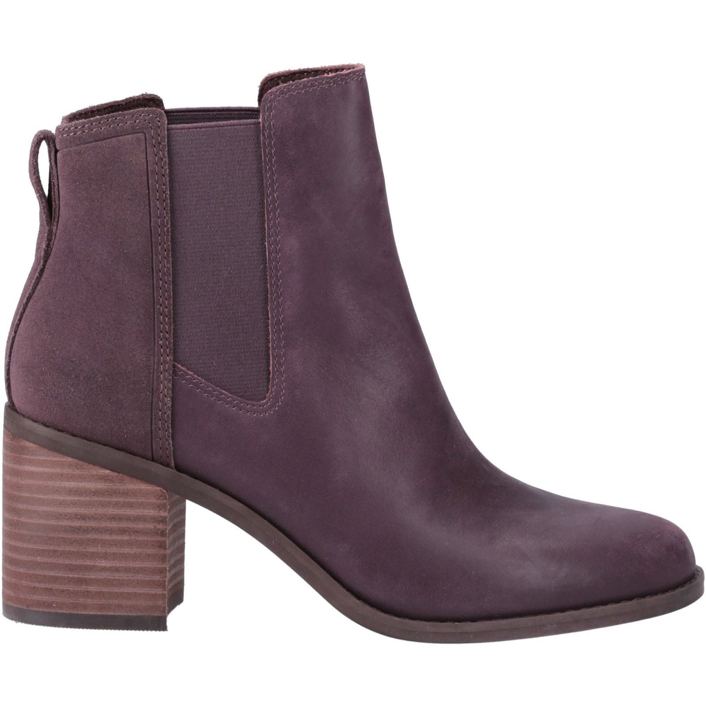 TOMS Women's Evelyn Chelsea Boot in Plum