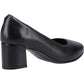 Hush Puppies Women's Anna Wide Court Shoe in Black