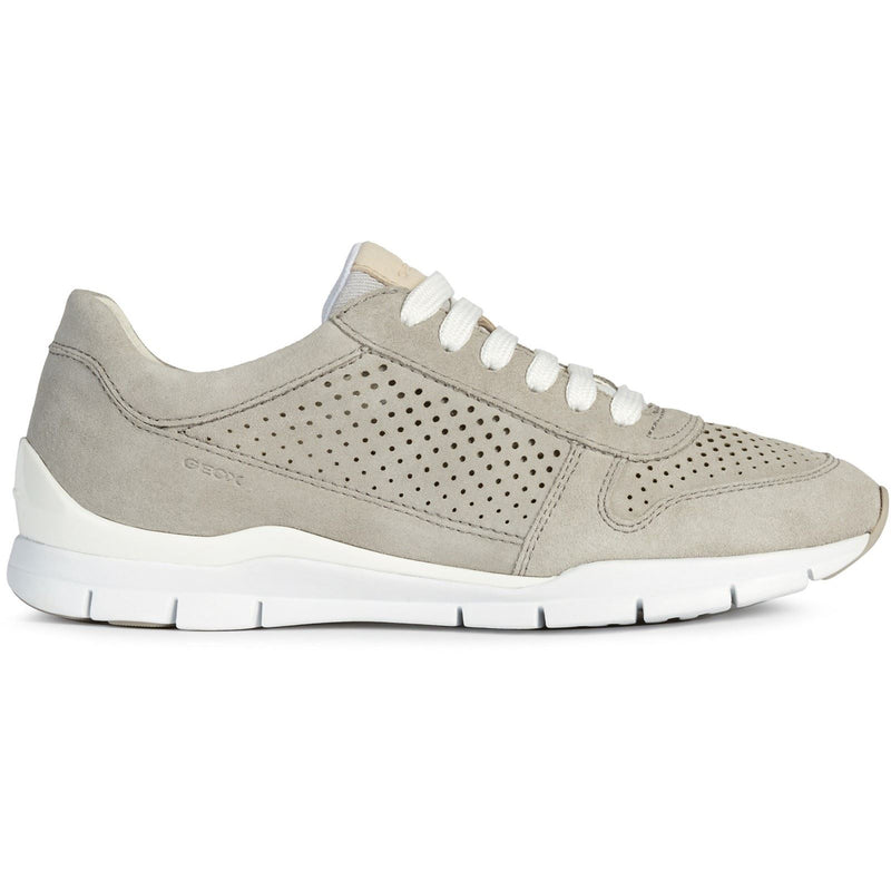 Geox model D Sukie B Sneakers Female in Light Grey