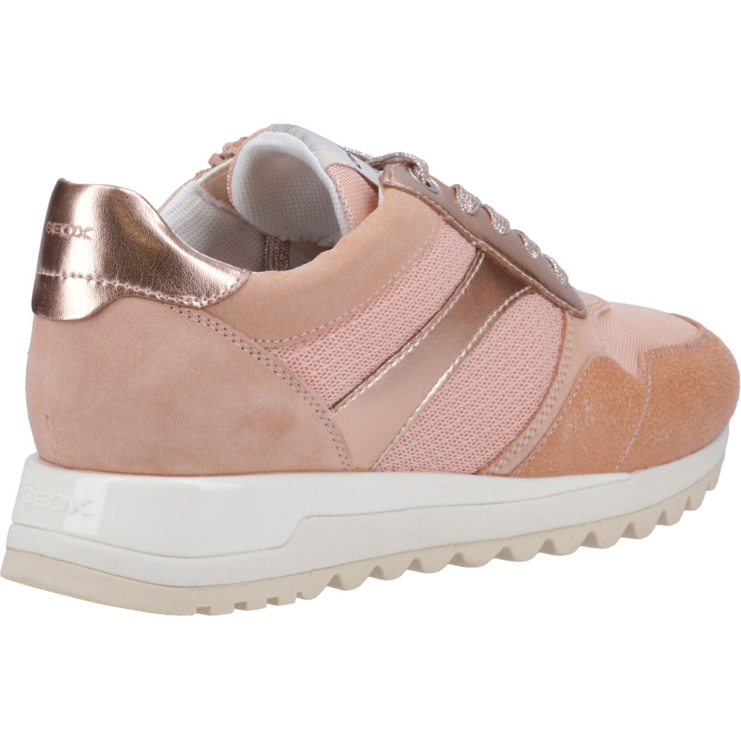 Geox Women's Tabelya Trainer in Peach