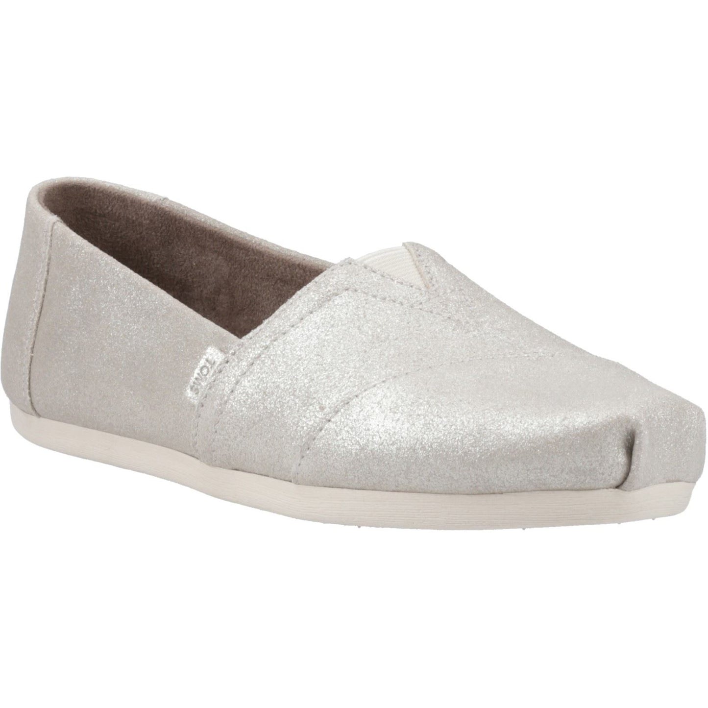 TOMS Women's Alpargata with Cloudbound Shoe in Silver