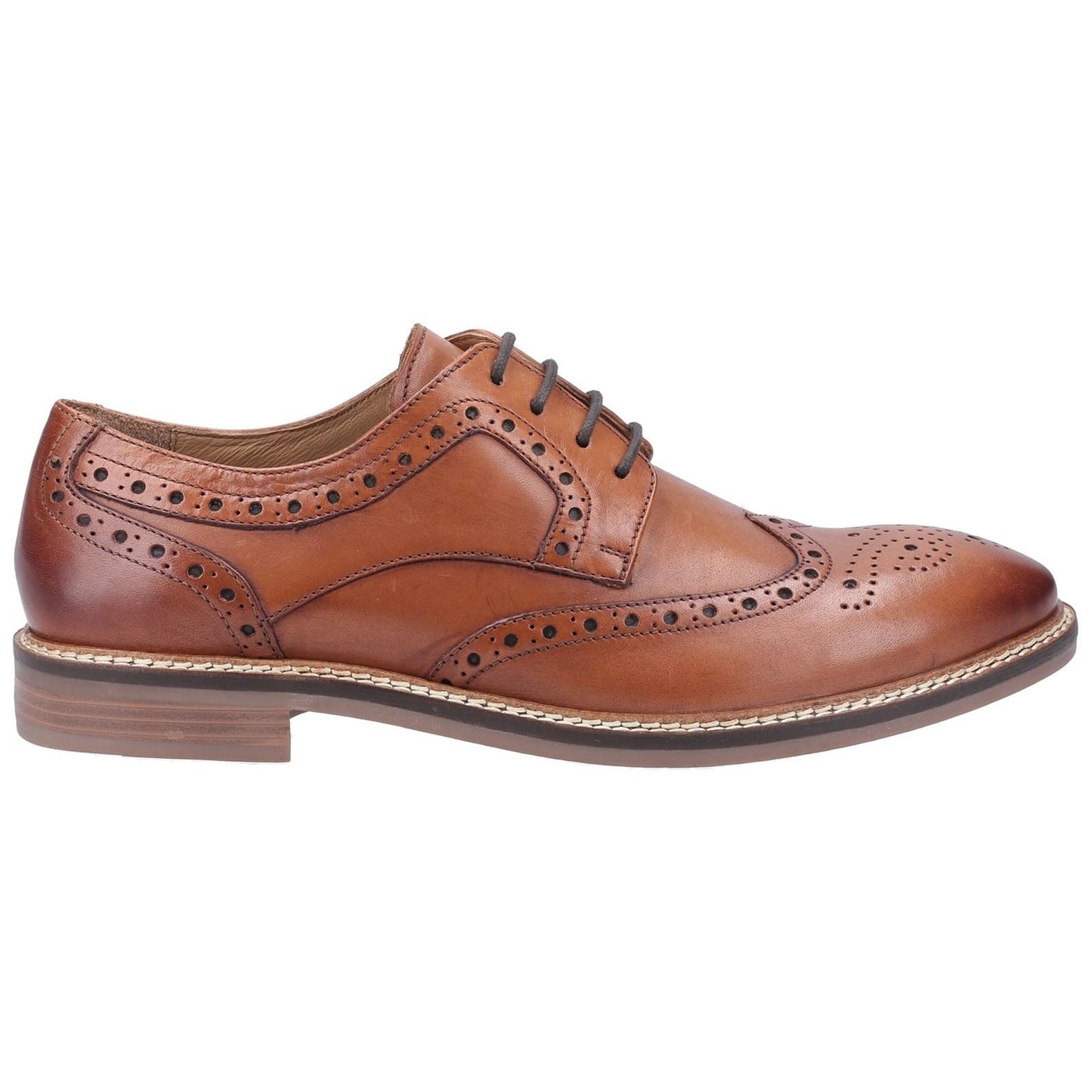 Hush Puppies Men's Bryson Lace Shoes in Tan
