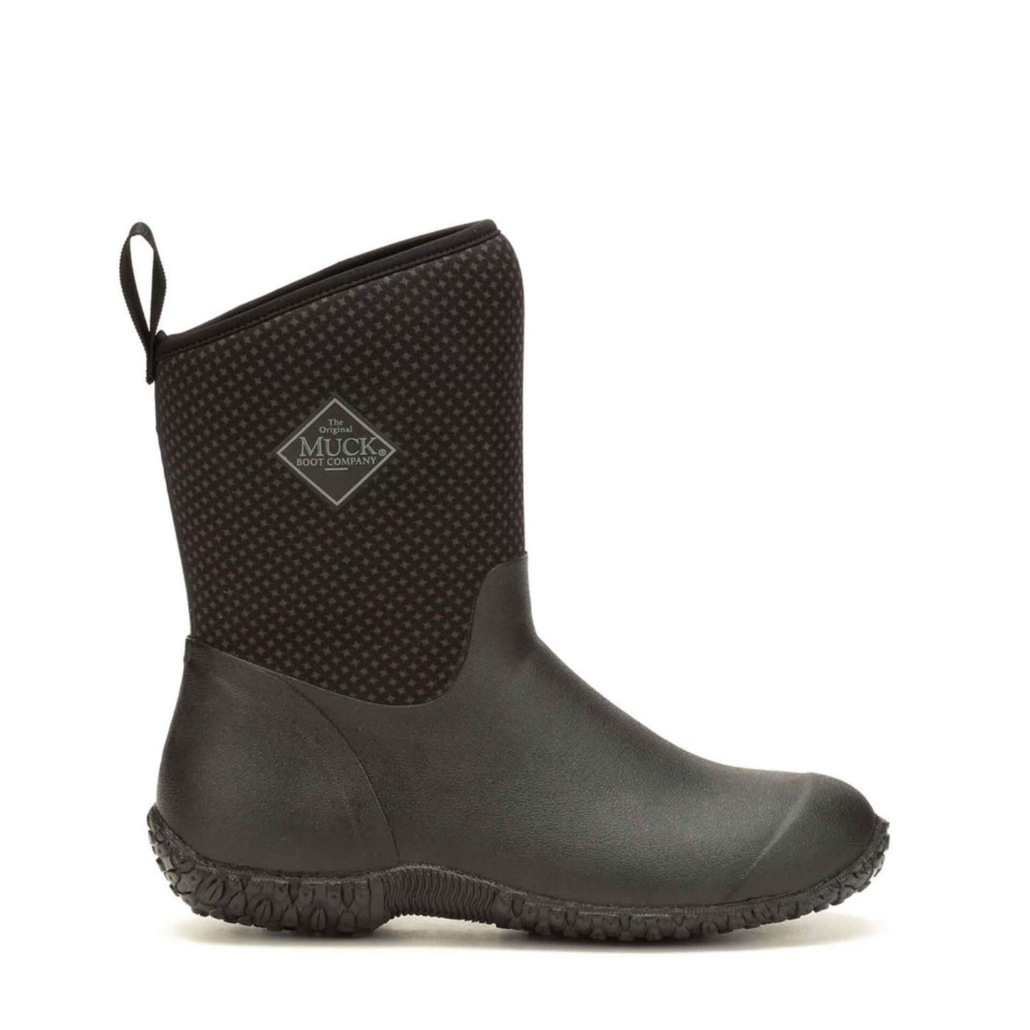 Muck Boots Women's RHS Muckster II Short Boots in Charcoal/Peony Roses