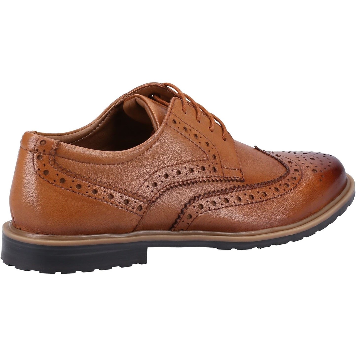 Hush Puppies Women's Verity Brogue in Tan