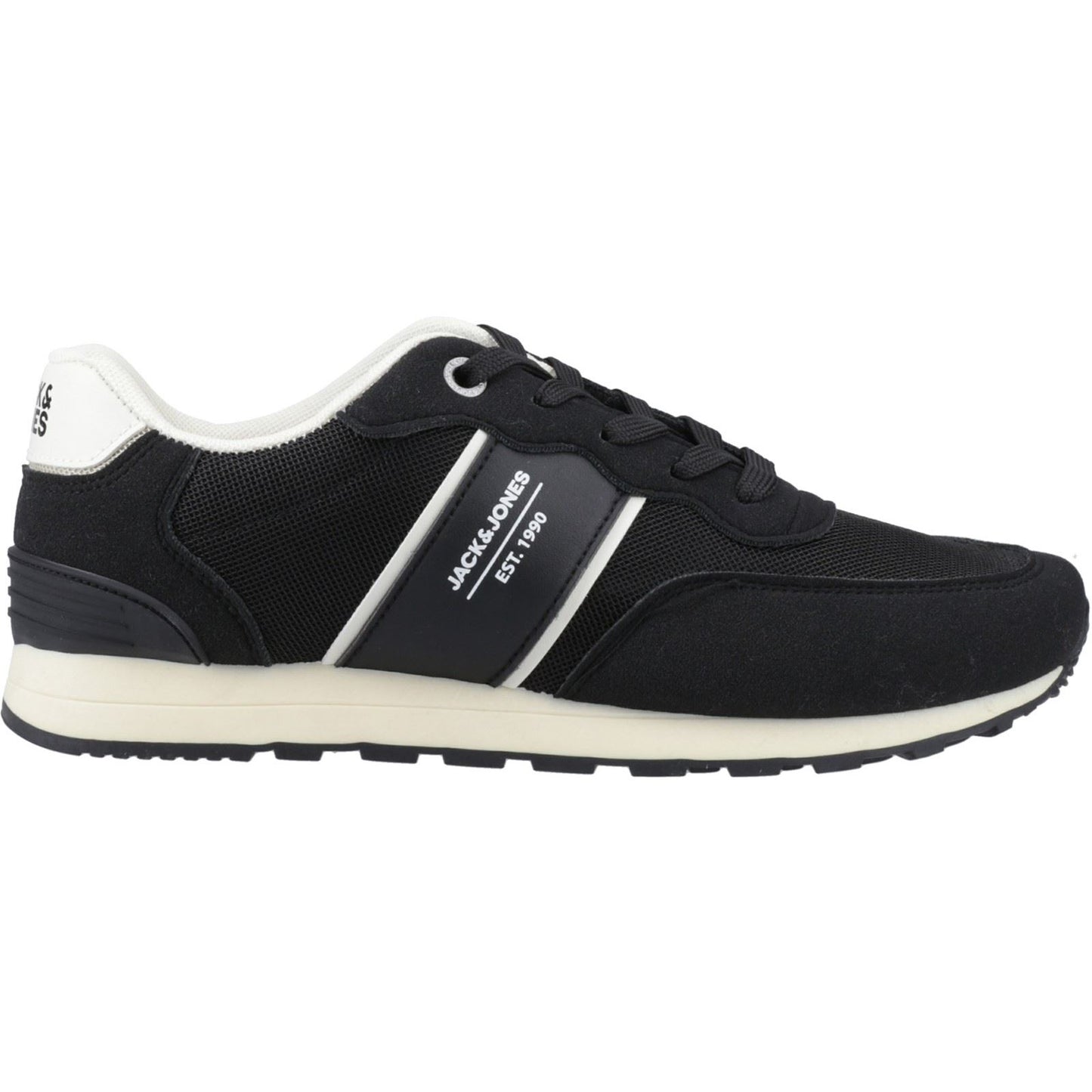 Jack & Jones Men's Spirit Runner Trainer in Anthracite