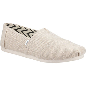 TOMS Men's Alpargata Shoes in Natural Undyed