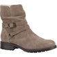 Hush Puppies Women's Piper Ankle Boots in Taupe