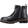 Hush Puppies model Grace Zip Boot Female in Black