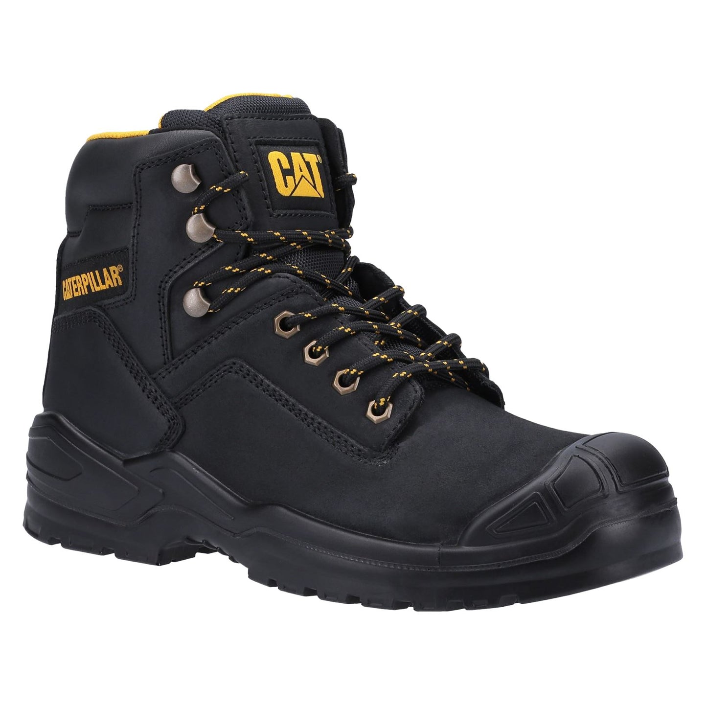 Caterpillar Men's Striver Mid S3 Safety Boot in Black