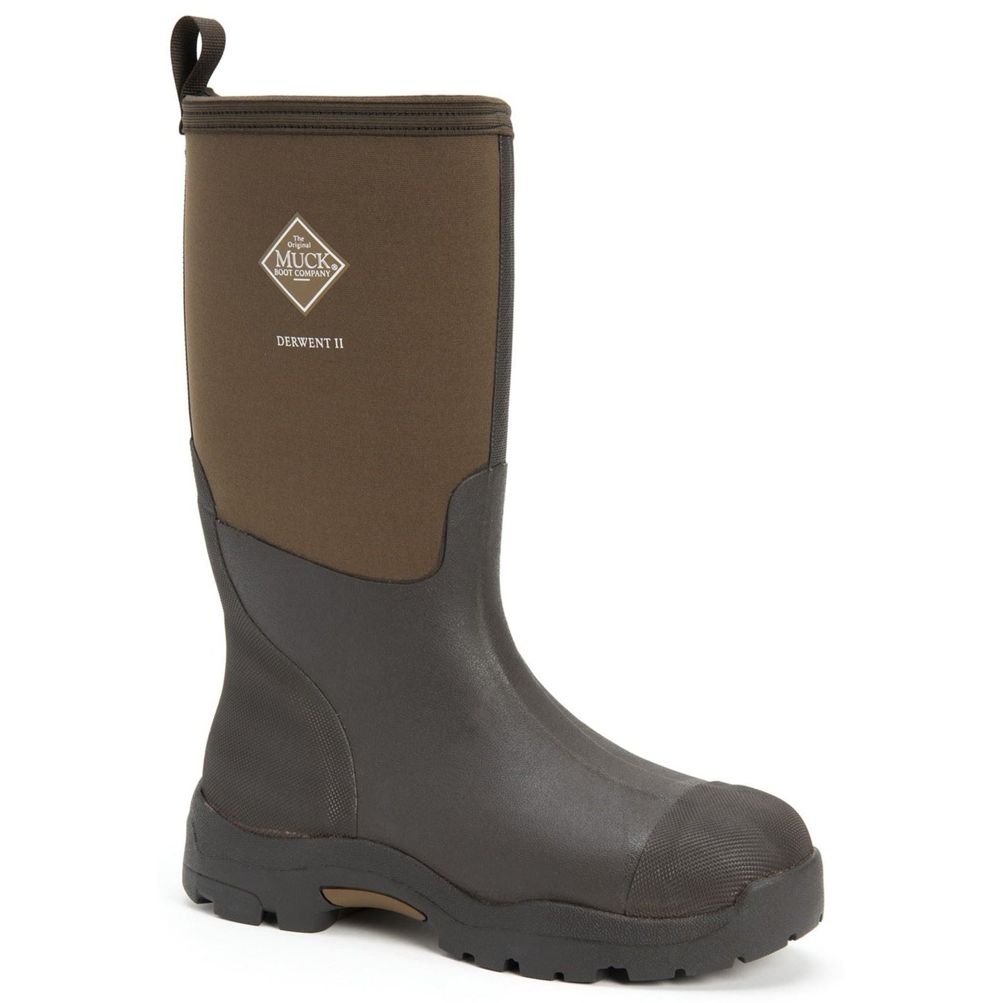 Muck Boots Unisex MB Derwent II Boot in Black/Bark