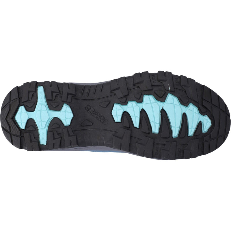 Hi-Tec Storm Expedition Sport Polyester Women's Mid Blue Hiking Boots