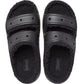 Crocs Women's Classic Cozzzy Sandal in Black