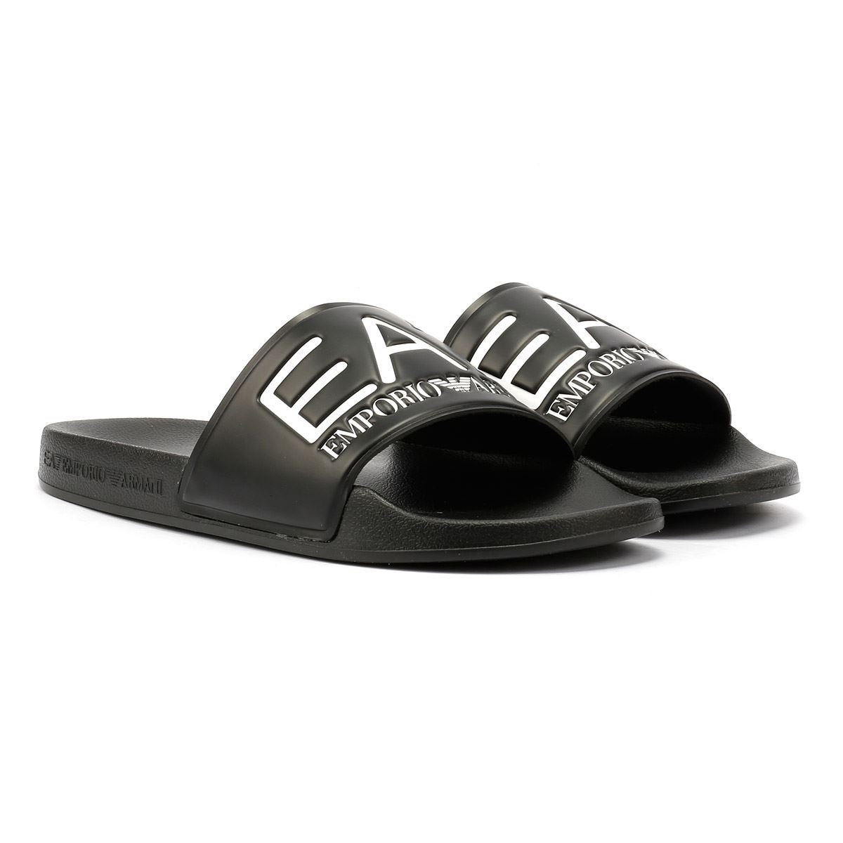 EA7 Emporio Armani - AF15118-7X000108-UC001 MENS WATER SPORTS SLIDE BLACK/WHT
