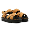 Dr. Martens Voss II EH Suede Women's Rich Tan Sandals