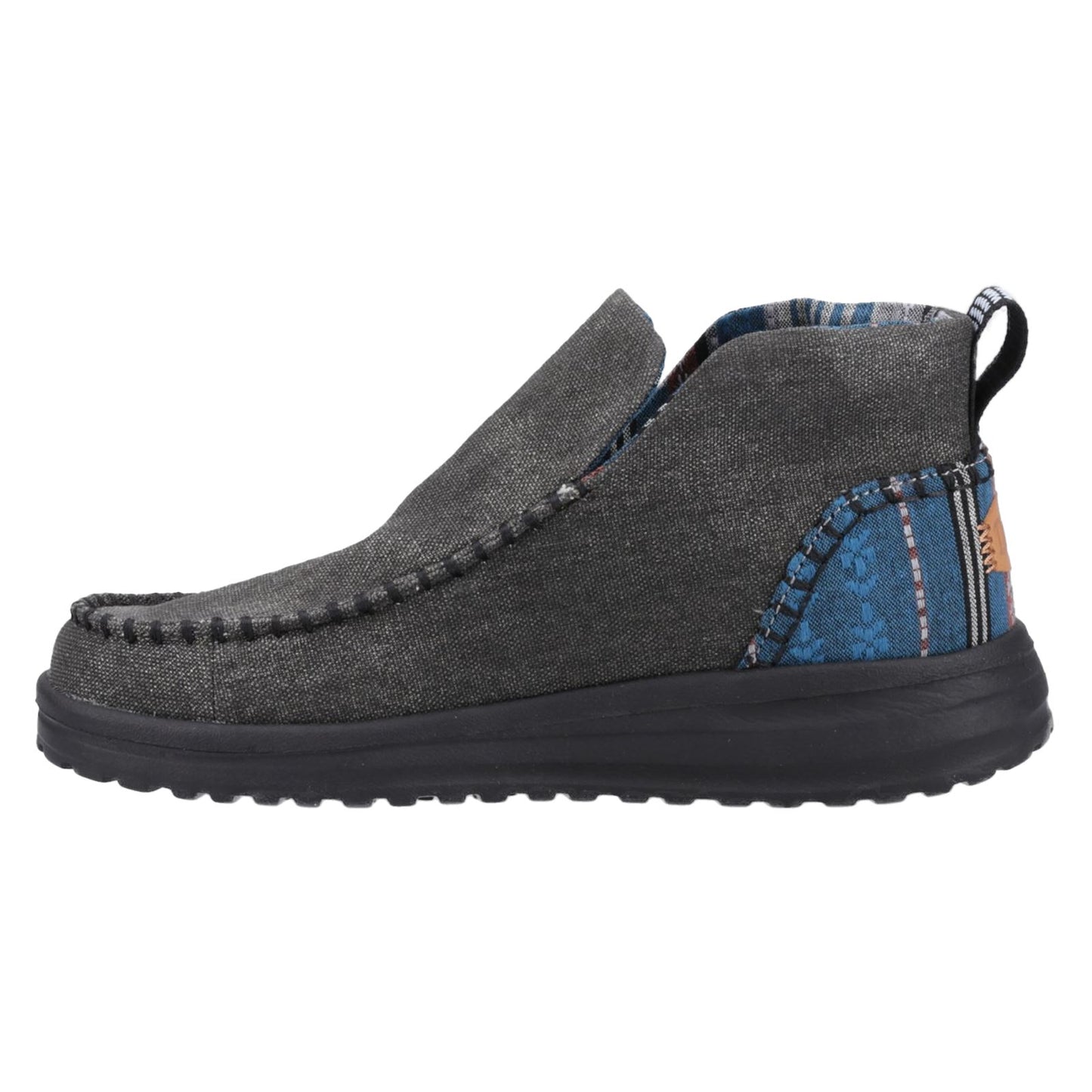 HEYDUDE Women's Denny Heavy Canvas Boot in Black