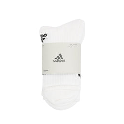 Adidas 3-Stripes 3 Pack White/Black Crew Socks