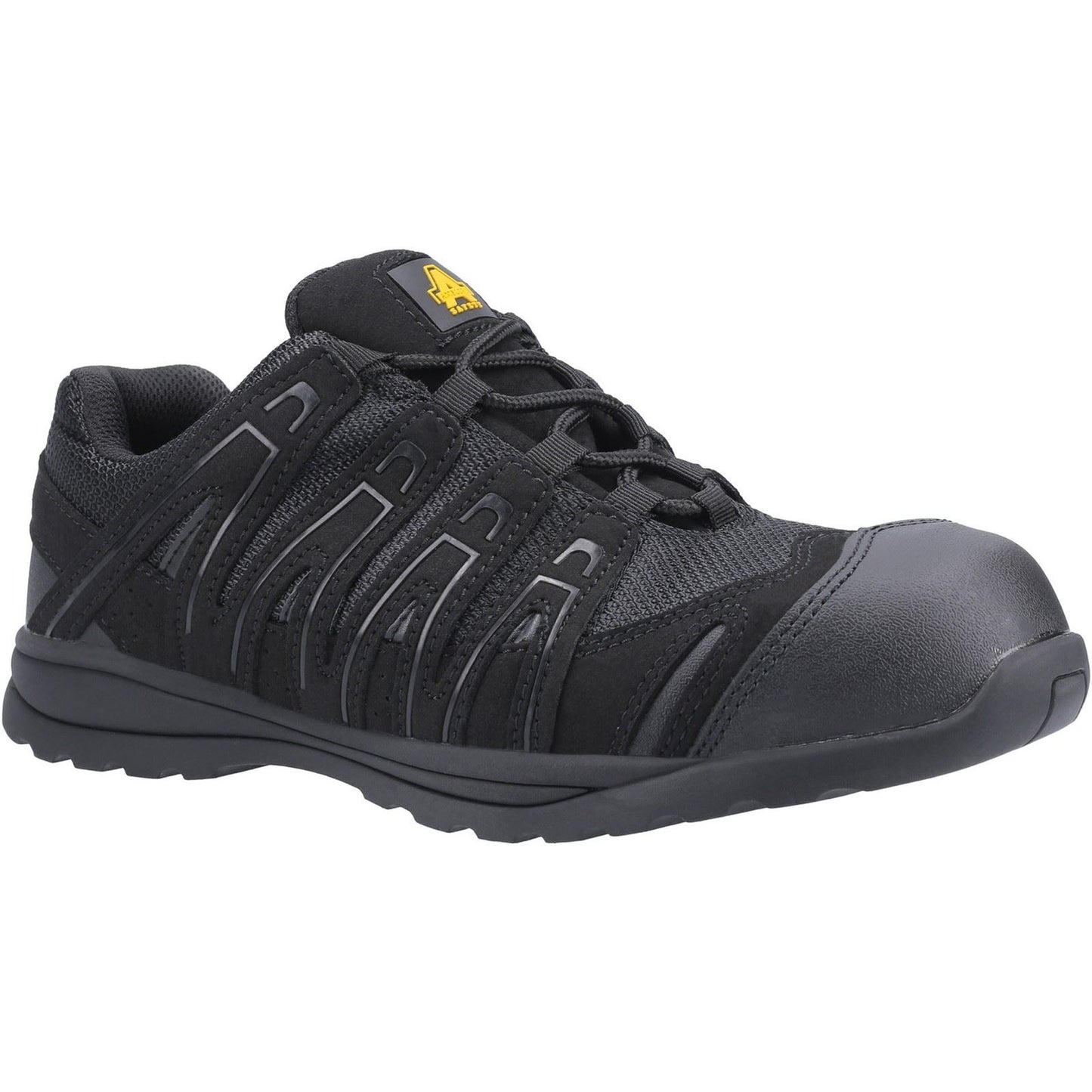 Amblers Safety Unisex FS40C Safety Trainers in Black