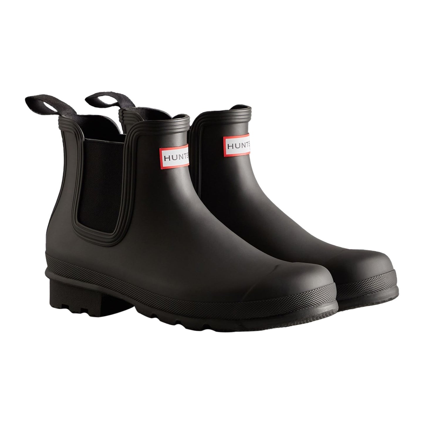 Hunter Men's Original Chelsea Boot in Black