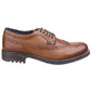 Cotswold Men's Poplar Brogue Dress Shoe in Tan