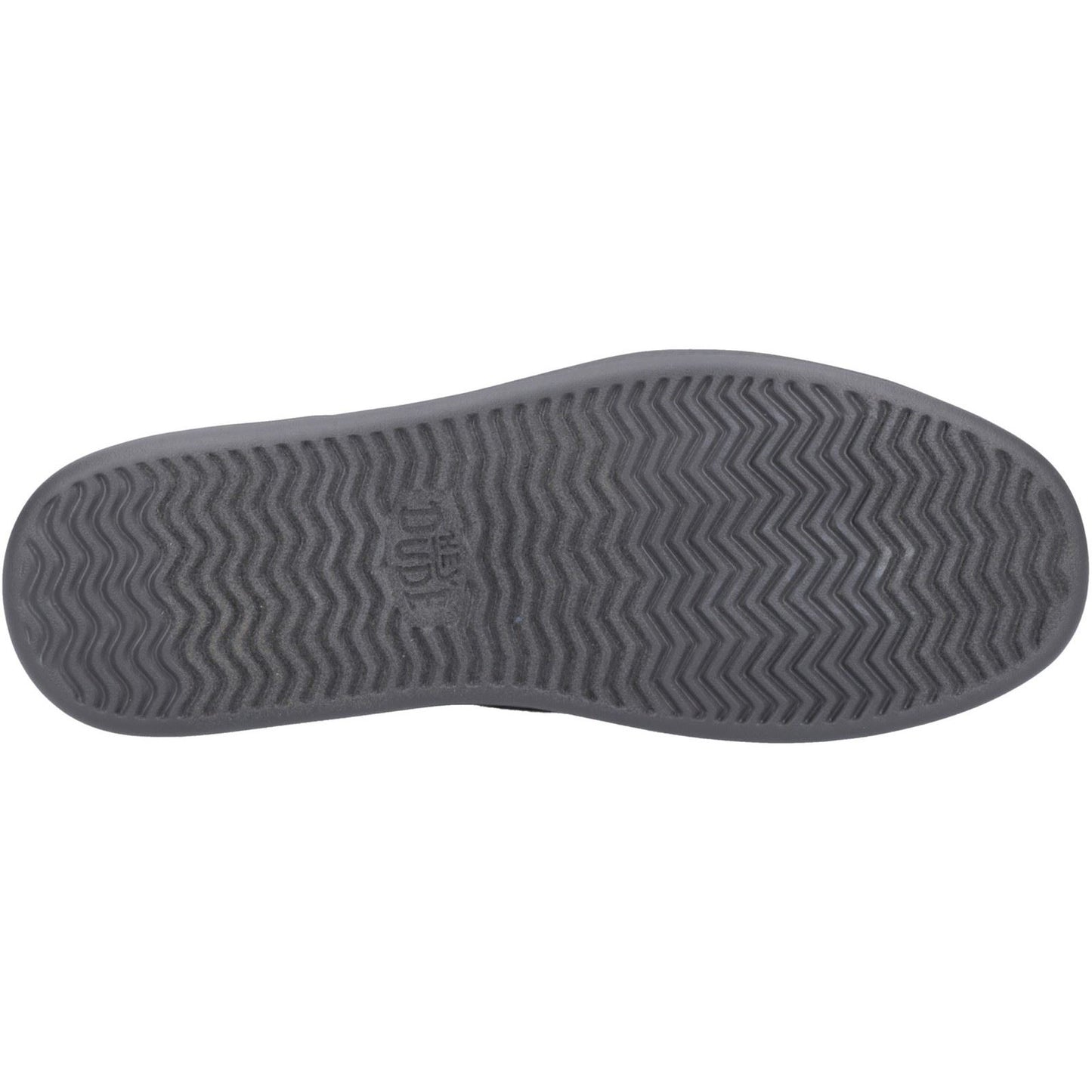 HEYDUDE Men's Sunapee Canvas Shoe in Black/Charcoal