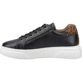 Hush Puppies Kathryn Leather Women's Black Trainers
