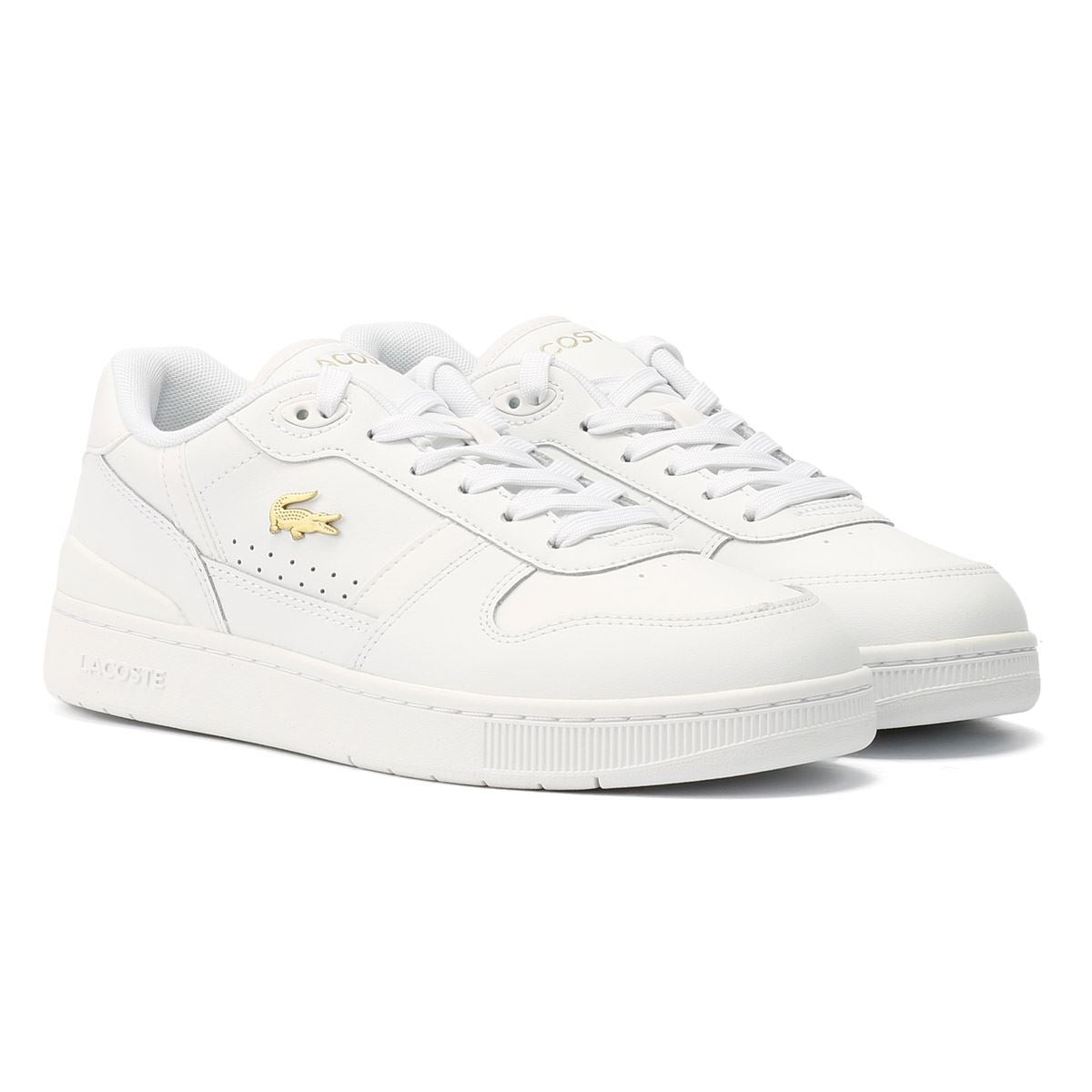 Lacoste - 48SFA0038-216 WOMENS T-CLIP STEALTH WHITE