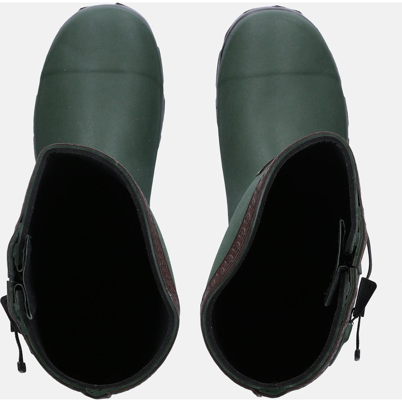 Cotswold model Grange Buckle Fastening Wellington Boot Male in Green