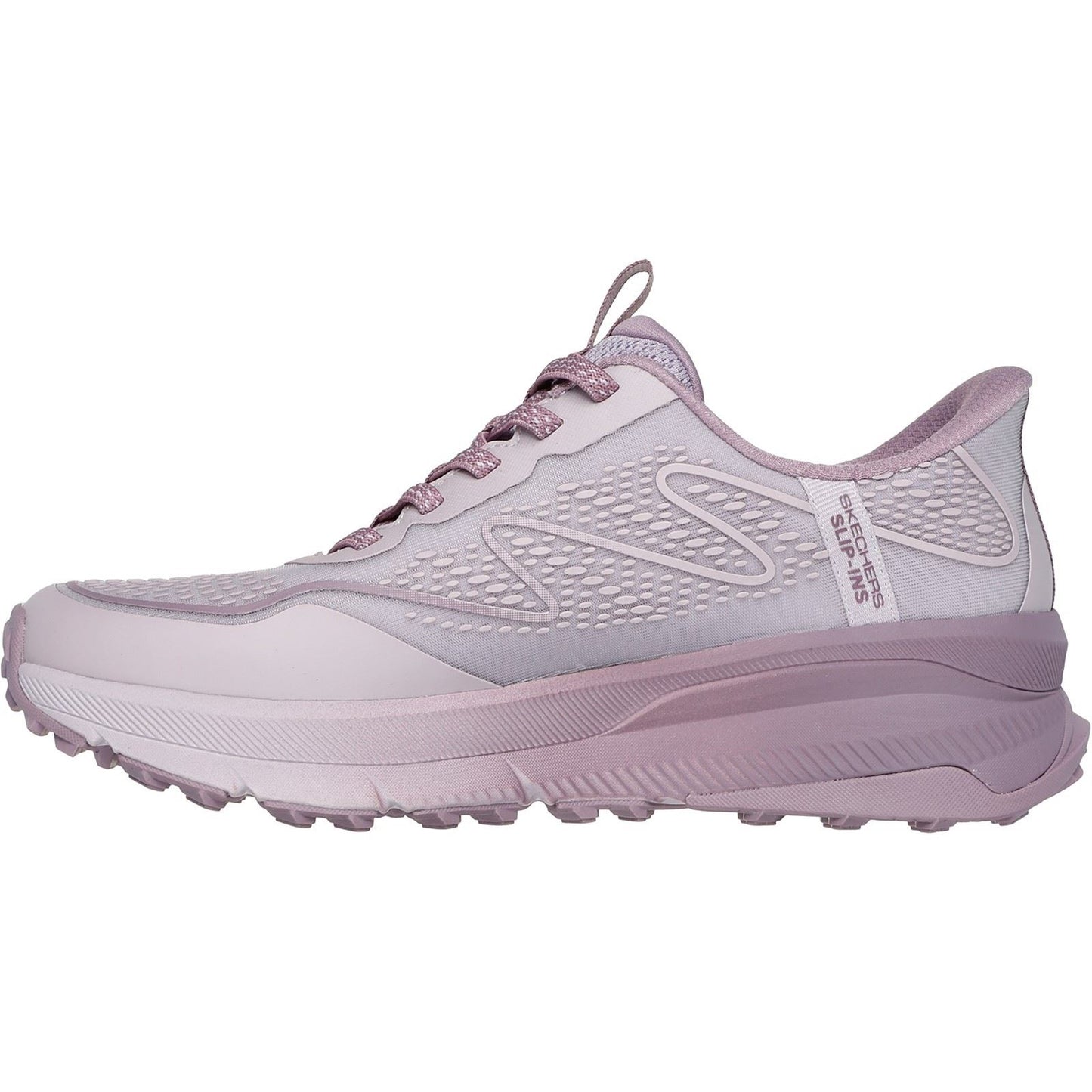 Skechers Women's Switch Back Mist Hiking Shoes in Pink/Multi