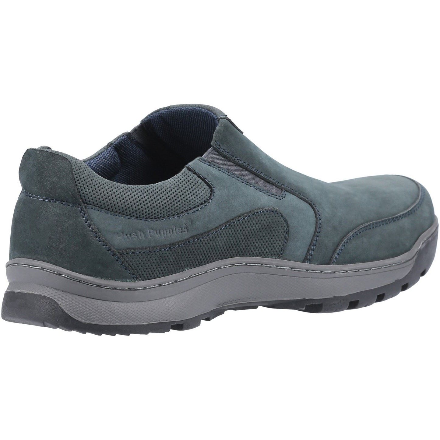 Hush Puppies Men's Jasper Trainer in Navy Nubuck