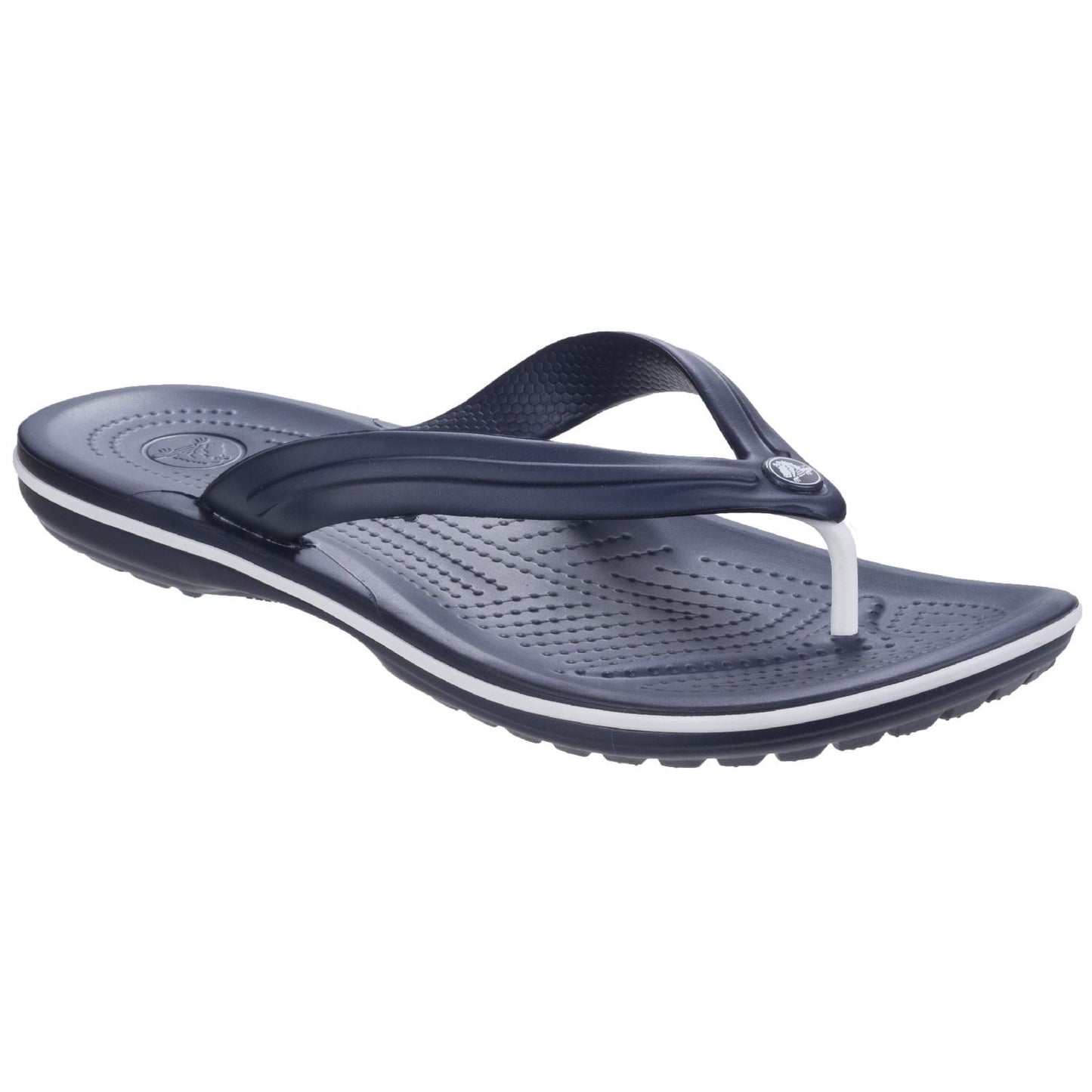 Crocs Unisex Crocband Flip in Navy