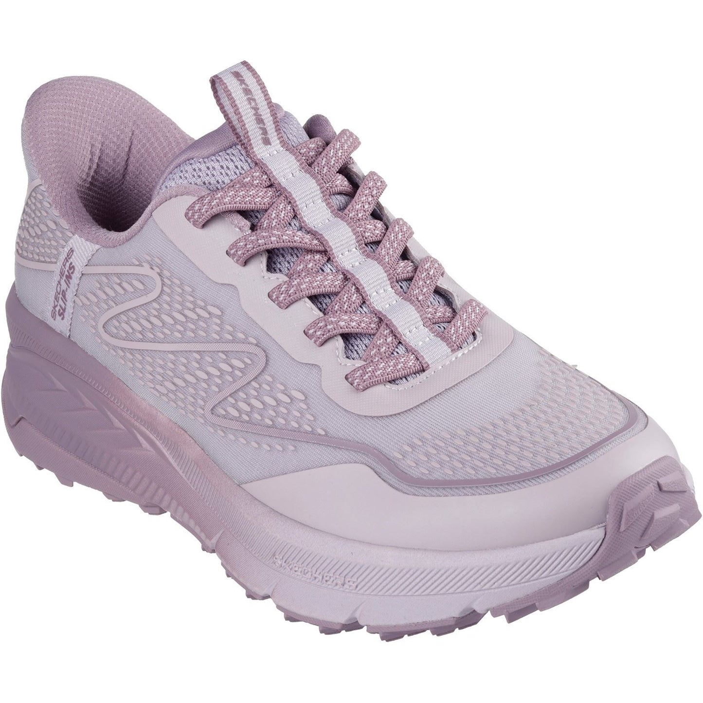 Skechers Women's Switch Back Mist Hiking Shoes in Pink/Multi