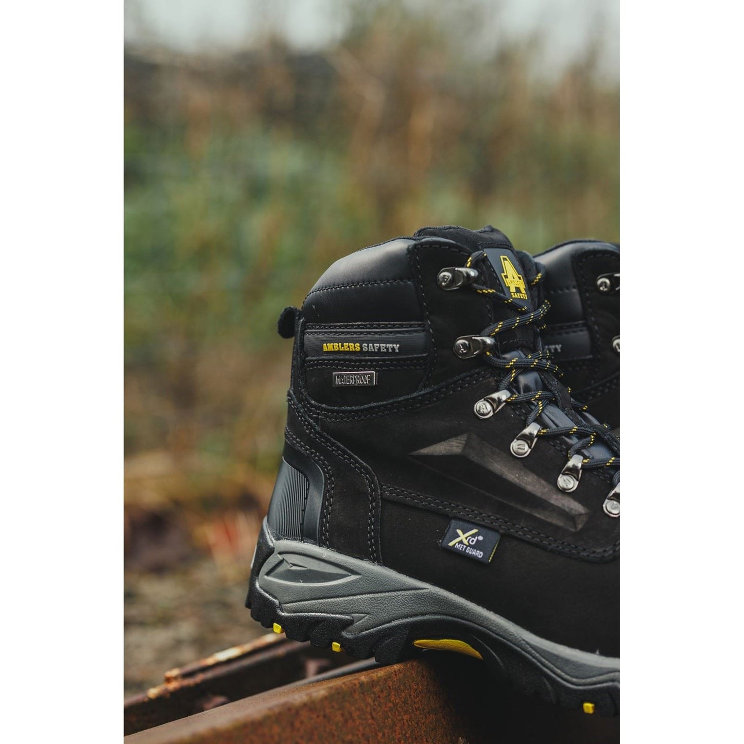 Amblers Safety Men's FS987 Safety Boot in Black