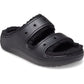 Crocs Women's Classic Cozzzy Sandal in Black
