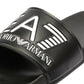 EA7 Emporio Armani - AF15118-7X000108-UC001 MENS WATER SPORTS SLIDE BLACK/WHT