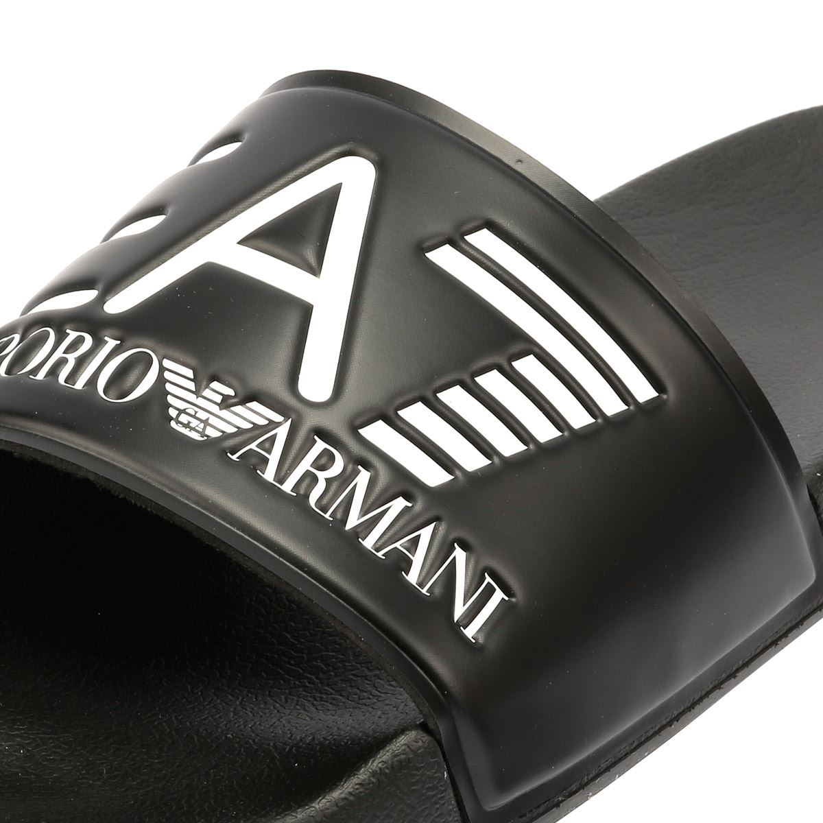 EA7 Emporio Armani - AF15118-7X000108-UC001 MENS WATER SPORTS SLIDE BLACK/WHT