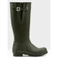 Hunter Men's Original Side Adjustable Wellington Boots in Dark Olive