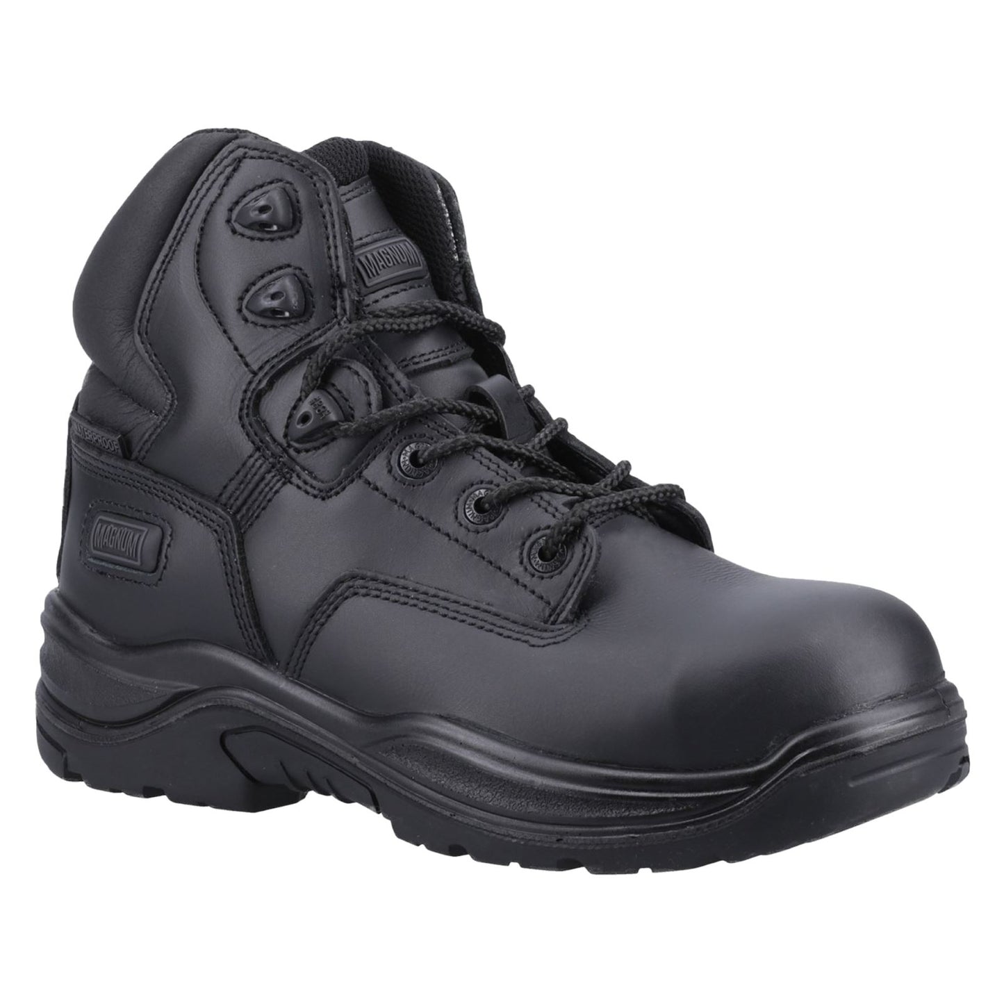 Magnum Unisex Responder Side-Zip CT CP WP Uniform Safety Boot in Black