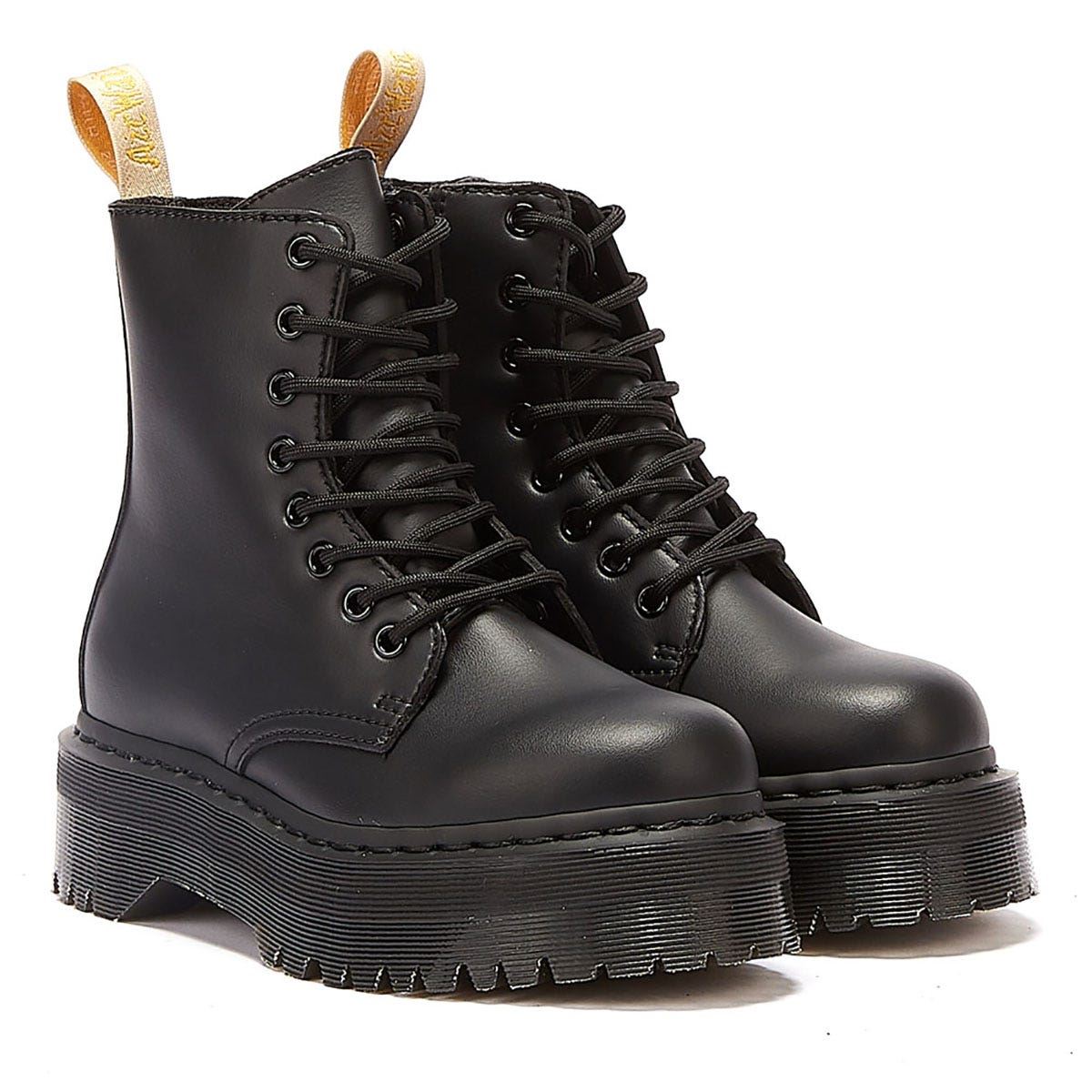 Dr. Martens - 25310001 WOMENS V JADON II MONO BLACK FELIX RUB OFF